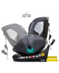 Autosjedalica Chipolino - Supreme, 360°, IsoFix, i-Size, 40-150 cm, granit - 8t