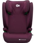 Autosjedalica KinderKraft - Junior Fix 2, i-Size, 100-150 cm, Cherry Pearl - 2t