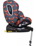 Autosjedalica Cosatto - All in All Rotate, 0-36 kg, s IsoFix, I-Size, Charcoal Mister Fox - 6t