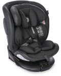 Autosjedalica Lorelli - Estate, i-Size, Isofix, 40-150 cm, Leg, Black Jasper - 3t