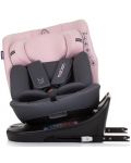 Autosjedalica Chipolino - Motion, 360°, I-size, 40-150 cm, flamingo - 7t