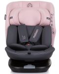 Autosjedalica Chipolino - Motion, 360°, I-size, 40-150 cm, flamingo - 3t