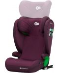 Autosjedalica KinderKraft - Junior Fix 2, i-Size, 100-150 cm, Cherry Pearl - 3t