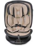 Autosjedalica Lorelli - Estate, i-Size, Isofix, 40-150 cm, Leg, Beige - 4t