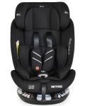 Autosjedalica Moni - Nitro, IsoFix, i-Size, 40-150 cm, crna - 4t