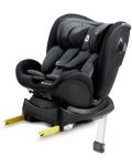 Autosjedalica KinderKraft - XRIDER i-Size, 40-125 cm, Black - 1t