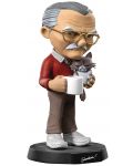 Статуетка Iron Studios Icons: Stan Lee - Stan Lee with Grumpy Cat, 14 cm - 1t