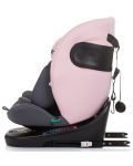 Autosjedalica Chipolino - Motion, 360°, I-size, 40-150 cm, flamingo - 6t