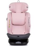 Autosjedalica Chipolino - Motion, 360°, I-size, 40-150 cm, flamingo - 4t