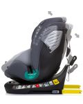 Autosjedalica Chipolino - Supreme, 360°, IsoFix, i-Size, 40-150 cm, granit - 6t