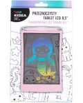 Tablet za crtanje Kidea - LCD zaslon, ružičasti - 1t