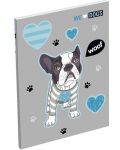 Bilježnica Lizzy Card We Love Dogs Woof - А7 - 1t