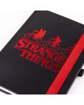 Bilježnica Cerda Television: Stranger Things - Logo, A5 - 3t