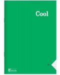Bilježnica Keskin Color - Cool, A4, 80 listova, široke linije, asortiman - 2t