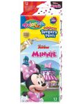 Tempera boje Colorino Disney - Junior Minnie, 12 boja, 12 ml - 1t