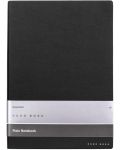 Bilježnica Hugo Boss Essential Storyline - B5, bijeli listovi, crna - 1t