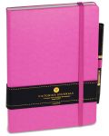 Bilježnica s tvrdim koricama Victoria's Journals А5, ružičasta - 1t