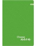 Bilježnica Lastva Neon - А4, 52 lista, široki redovi, asortiman - 1t