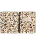 Bilježnica Victoria's Journals Mini Florals - А5, 80 listova, u redovima - 3t