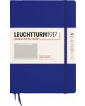 Bilježnica Leuchtturm1917 New Colours - A5, stranice na kvadratiće, Ink - 1t
