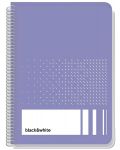 Bilježnica Black&White Exclusive dots - A4, široki redovi, asortiman - 6t