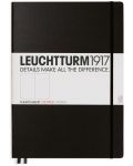 Rokovnik Leuchtturm1917 - А4+, točkaste stranice, crni - 1t