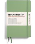 Rokovnik Leuchtturm1917 Paperback - B6+, svijetlozeleni, linirani, tvrdi uvez - 1t
