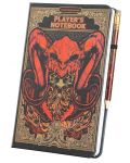 Bilježnica Paladone Games: Dungeons & Dragons - Player’s Notebook - 1t