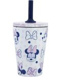 Termo čaša sa slamkom Stor Minnie Mouse - Awesome Faces, 360 ml - 1t