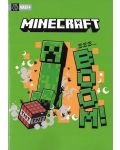 Bilježnica Minecraft Jolly - A4, 50 listova, široki redovi, asortiman - 2t