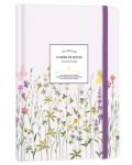 Rokovnik Victoria's Journals Florals - Svijetloljubičasi, tvrdi uvez, točkasti, A5 - 1t