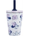 Termo čaša sa slamkom Stor Minnie Mouse - Awesome Faces, 360 ml - 2t