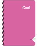 Bilježnica Keskin Color - Cool, A4, široke linije, 72 lista, asortiman - 5t