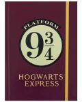 Bilježnica Cinereplicas Movies: Harry Potter - Hogwarts Express, формат А5 - 1t