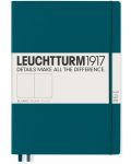 Bilježnica Leuchtturm1917 - А4+, bijele stranice, Pacific Green - 1t