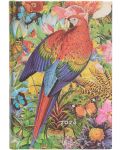 Bilježnica Paperblanks Tropical Garden - Mini, 208 listova, 2024 - 1t