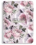 Bilježnica Black&White Crystal Garden - В5, 105 listova, asortiman - 2t