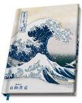 Rokovnik ABYstyle Art: Katsushika Hokusai - Great Wave, A5 format - 1t