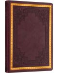Bilježnica Victoria's Journals Old Book - B6, 128 listova, burgundy - 3t