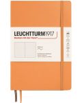 Bilježnica Leuchtturm1917 New Colours - A5, točkaste stranice, Apricot, meki uvez - 1t