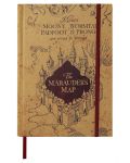 Bilježnica Cine Replicas Movies: Harry Potter - Marauder's Map, A5 - 1t