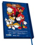 Bilježnica ABYstyle Games: Sonic - Sonic The Hedgehog, A5 format - 2t