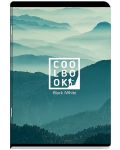 Bilježnica Black&White - Cool Book, A5, 60 listova, široki redovi, asortiman - 6t