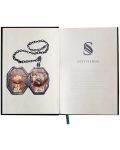 Bilježnica sa straničnikom CineReplicas Movies: Harry Potter - Slytherin, A5 format - 4t
