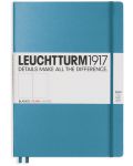 Rokovnik Leuchtturm1917 - А4+, bijele stranice, Nordic Blue - 1t