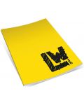 Bilježnica A5Gipta LW - Široki redovi, 60 listova, asortiman - 4t