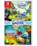 The Smurfs - Mission Vileaf + Smurfs Kart (Nintendo Switch) - 1t