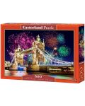 Slagalica Castorland od 500 dijelova - Tower Bridge, London ​ - 1t