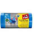 Vreće za smeće Fino - Easy pack, 35 L, 30 komada, plave - 1t