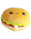 Transformirajući jastuk 2 u 1 Felyx Toys - Squishy, Pas-hamburger - 3t